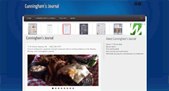 Desktop Screenshot of cunninghamsjournal.net